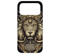 Carcasa para iPhone 17 Pro MAX Leo Ornate Lion Head Astrología Detallada Leo Zodiac