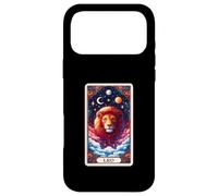 Carcasa para iPhone 17 Pro MAX Leo Tarot Card Zodiac Astrología Horóscopo Signo Estelar