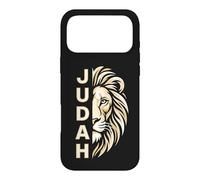 Carcasa para iPhone 17 Pro MAX León de Media Cara de la Tribu de Judá