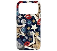 Carcasa para iPhone 17 Pro MAX Leopard Star Evil Eye Ball 8 Kiss Lipstick Y2K Protection