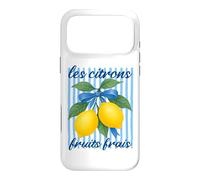 Carcasa para iPhone 17 Pro MAX Les citrons Limones Franceses Estética Coqueta Verano Vintage