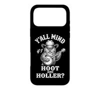 Carcasa para iPhone 17 Pro MAX ¿Les Importa si Hoot & holer? -Divertido búho Diciendo música Country