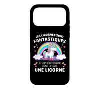 Carcasa para iPhone 17 Pro MAX Les Licornes Sont Fantastiques Cadeau Licorne Adulto Humor