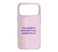 Carcasa para iPhone 17 Pro MAX Lesbian Plot Vintage 70s Feminist tee Lavender Menace Histor