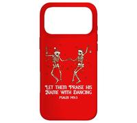 Carcasa para iPhone 17 Pro MAX Let Them Praise His Name with Dancing Christmas Psalm 149:3