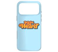 Carcasa para iPhone 17 Pro MAX Let's Get Weird Vintage Festival Typography