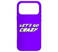 Carcasa para iPhone 17 Pro MAX Let's Go Crazy | Canción de 1980 90's Music Purple One
