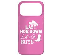 Carcasa para iPhone 17 Pro MAX Lets Go Girls Cowboy Women Last Hoe Down Bachelorette Party