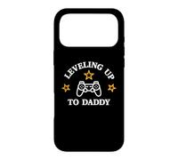 Carcasa para iPhone 17 Pro MAX Leveling Up To Daddy - Promovido To Dad Gamer Mens Funny