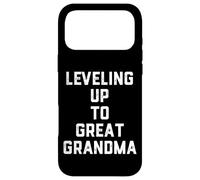 Carcasa para iPhone 17 Pro MAX Leveling Up To Great Grandma Cute New Great Grandmother
