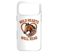 Carcasa para iPhone 17 Pro MAX Libro Bien leído de Wild Heart Horse Lover Nerd Cowgirl Western