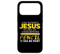 Carcasa para iPhone 17 Pro MAX Life Without Jesus Funny Christian Religious Faith