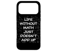 Carcasa para iPhone 17 Pro MAX Life Without Math Just Doesn'T Add Up - Funny Teacher Pun