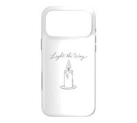 Carcasa para iPhone 17 Pro MAX Light The Way Funny Candle Maker Chandler Soy Gift