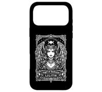 Carcasa para iPhone 17 Pro MAX Lilith Tarot Card Oscuridad Ángel Mitología Judía Gótico