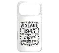 Carcasa para iPhone 17 Pro MAX Limited Edition Vintage 1945 A Legend Was Born Perfectly Age