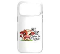Carcasa para iPhone 17 Pro MAX Linda Vaca Mantener Fuera de mi Pasto