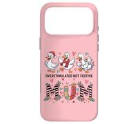 Carcasa para iPhone 17 Pro MAX Linda y Divertida mamá irónica sobreestimulada Pero Festiva