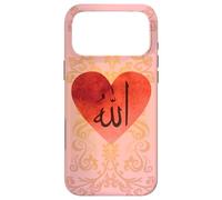 Carcasa para iPhone 17 Pro MAX Lindo Alá caligrafía árabe corazón Islam Signo musulmán