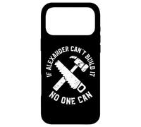 Carcasa para iPhone 17 Pro MAX Lindo Alexander Nombre Constructor Personalizado
