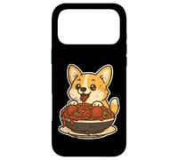 Carcasa para iPhone 17 Pro MAX Lindo Corgi Spaghetti Pasta Lover