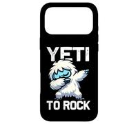 Carcasa para iPhone 17 Pro MAX Lindo Dabbing Yeti Divertido Yeti para Rock