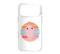 Carcasa para iPhone 17 Pro MAX Lindo diseño Retro de Fiesta Axolotl