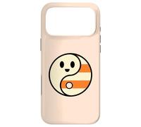 Carcasa para iPhone 17 Pro MAX Lindo Fantasma Yin Yang Halloween Candy Corn Balance Diseño