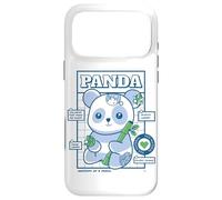 Carcasa para iPhone 17 Pro MAX Lindo Kawaii Panda Anatomía Diagrama Diagrama Cartoon Bamboo Art