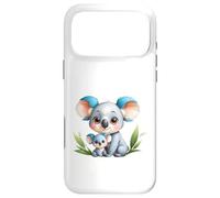 Carcasa para iPhone 17 Pro MAX Lindo Koala mamá y bebé Animal ilustración