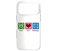 Carcasa para iPhone 17 Pro MAX Lindo Radiólogo Paz Amor Radiología