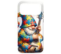 Carcasa para iPhone 17 Pro MAX Lindo Rompecabezas gnomo Conciencia sobre el Autismo