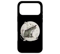 Carcasa para iPhone 17 Pro MAX Lindo Sombrero de Mago de Rana Cottagecore estética Luna Oscura