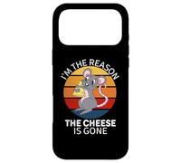 Carcasa para iPhone 17 Pro MAX Lindos Ratones Vintage: Soy la razón por la Que el Queso se ha ido
