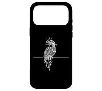 Carcasa para iPhone 17 Pro MAX Line Art Bird & Ornitólogo Andino Cock-of-The-Rock