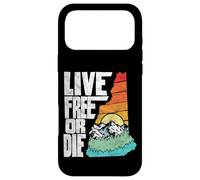 Carcasa para iPhone 17 Pro MAX Live Free or Die Retro New Hampshire Nature Graphic
