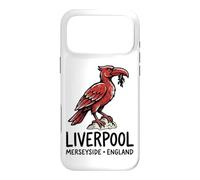 Carcasa para iPhone 17 Pro MAX Liverpool Merseyside England Zine-Ink Hígado Bird