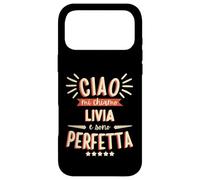 Carcasa para iPhone 17 Pro MAX Livia Idea Regalo Personalizzata Amica Nome Divertente