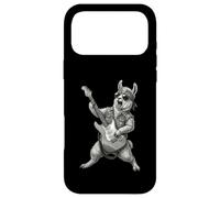 Carcasa para iPhone 17 Pro MAX Llama Tocando Guitarra Rock & Roll Llamas Alpaca Rocker
