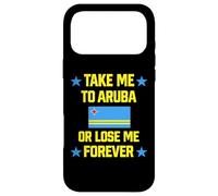 Carcasa para iPhone 17 Pro MAX Llévame a Aruba o Piérdame para Siempre | Crucero con Bandera del Caribe