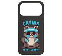 Carcasa para iPhone 17 Pro MAX Llorar es mi Mapache Cardiovascular