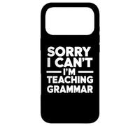 Carcasa para iPhone 17 Pro MAX Lo Siento, no Puedo, Estoy enseñando Profesor de gramática