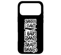 Carcasa para iPhone 17 Pro MAX Lo Siento, Tengo Planes con mi monopatín