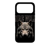Carcasa para iPhone 17 Pro MAX Lobo Dire Cara Luz De Luna Bosque Fauna Silvestre Naturaleza