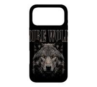 Carcasa para iPhone 17 Pro MAX Lobo Dire Cara Luz De Luna Bosque Fauna Silvestre Naturaleza