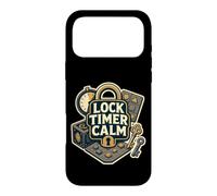 Carcasa para iPhone 17 Pro MAX Lock Timer Calm Enigma Cronómetro Equipo