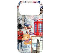 Carcasa para iPhone 17 Pro MAX London Icons Collage with Guard, Phone Booth & Big Ben