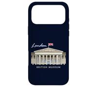Carcasa para iPhone 17 Pro MAX Londres, Museo Británico, Dibujo a Mano, Inglaterra