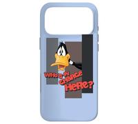 Carcasa para iPhone 17 Pro MAX Looney Tunes Daffy Duck Who's In Charge?