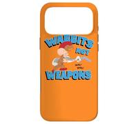 Carcasa para iPhone 17 Pro MAX Looney Tunes Elmer and Bugs Wabbits Not Weapons